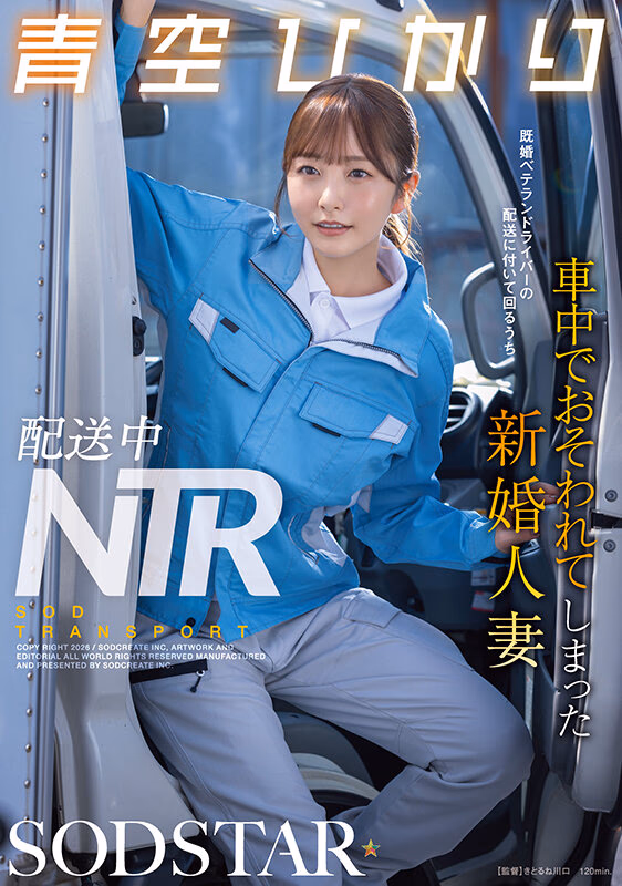 配送中NTR 既婚ベテランドライバーの配送に付いて回るうち車中でおそわれてしまった新婚人妻 青空ひかり プレビュー画像 1