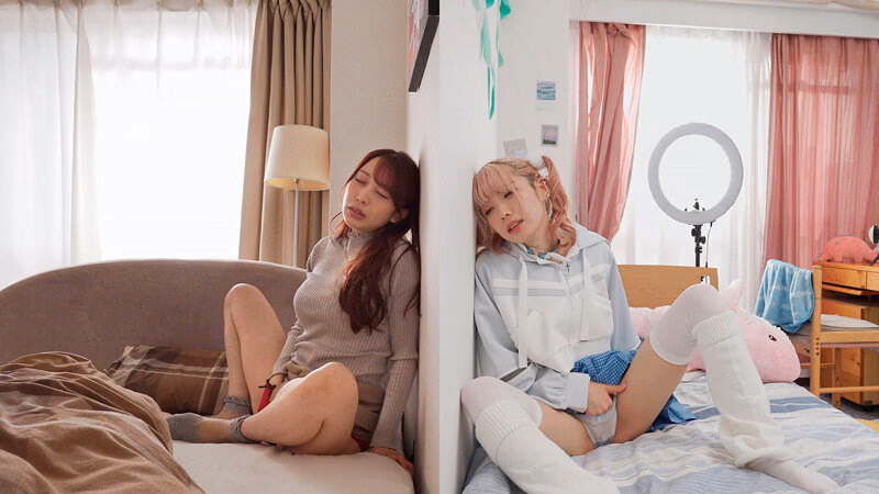 【ASMRレズ】隣の部屋から聞こえる私のグチュグチュおま〇こ音を聞いて発情すればいいじゃん 弥生みづき・希咲那奈 プレビュー画像 13