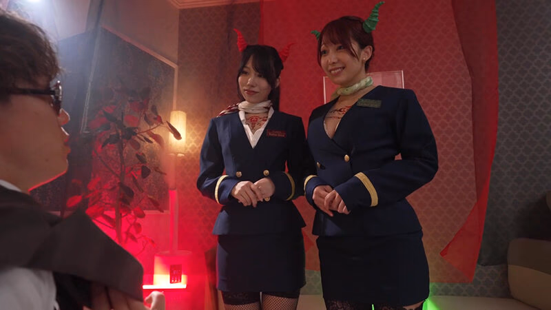 サキュバスエアライン優秀遺伝子を搾精する淫魔ファーストクラス！セレブ客の行先は天国か地獄か？サッカー選手編 プレビュー画像 1