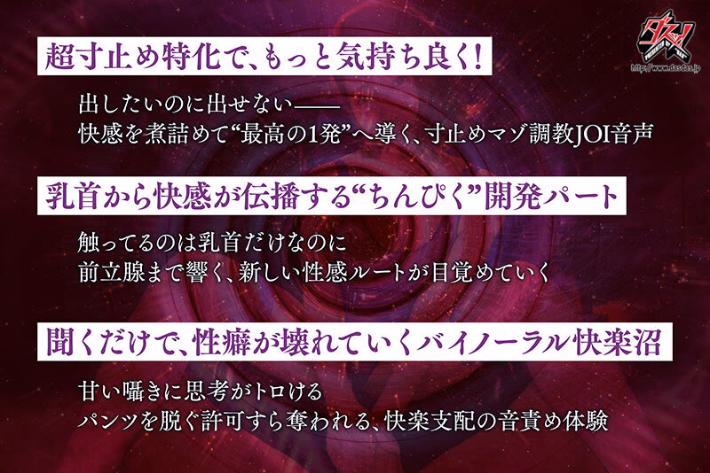 ささやき誘惑でチンシコ欲求MAXなのに、絶対に射精させてくれない究極寸止めJOI 美園和花 プレビュー画像 3