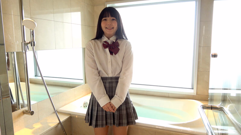 【濡れフェチ】制服美女の髪濡れフェチWETLOOK 泉りおん プレビュー画像 1