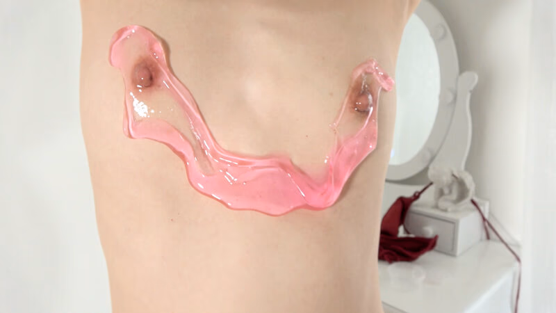 乳首にスライムでセクシーグラビア＆くすぐり 泉りおん プレビュー画像 10