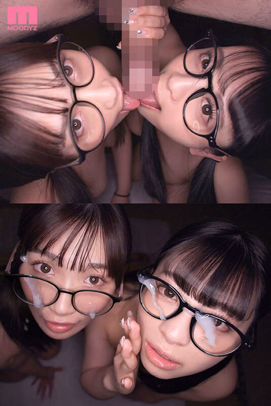 修学旅行中、地味メガネ巨乳をお風呂に誘ったら… ビチョ濡れでW爆乳揉みまくり中出しできちゃった普段は地味な僕…。 花柳杏奈・美園和花 プレビュー画像 4