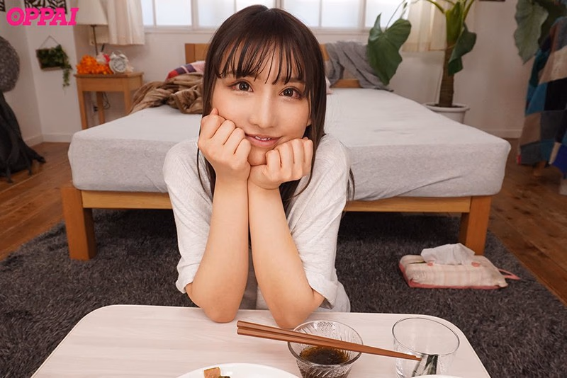 【VR】初VR！【スロー特化】沖縄出身で時間にルーズな彼女が スローな手コキ、スローなパイズリ、スローなセックスでじ～っくり何発も射精させてくれる濃密イチャラブ同棲スローライフ 楪カレン プレビュー画像 6