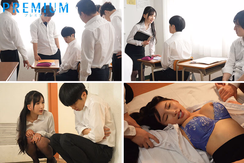 いじめから守ってくれたのに…憧れのカレン先生が何度も犯●れてる姿に興奮して中出しまでしてしまった最低なボク。 楪カレン プレビュー画像 1