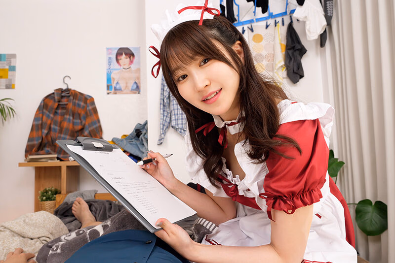 【VR】家事も性処理も超一流！！朝フェラから夜の営みまで24 時間生放題のエリートメイド 依本しおり【8K】 プレビュー画像 3