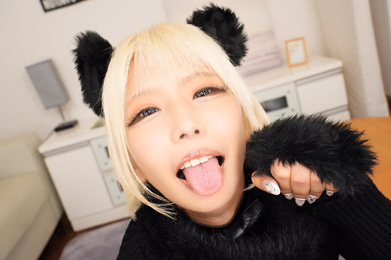 【VR】爆乳の黒猫ちゃんにペロペロされて。大きなおっぱいを揺らし甘えてくる最高の生活。 乙アリス プレビュー画像 19