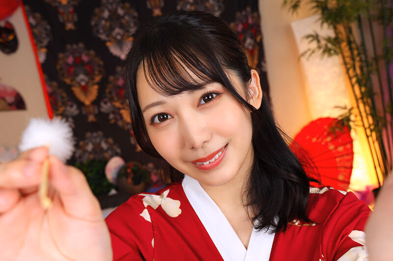 【VR】スカートの中でこっそり生挿入をしてイキまくる！！魅惑的な快楽を提供する大正浪漫リフレ嬢 弥生みづき プレビュー画像 3