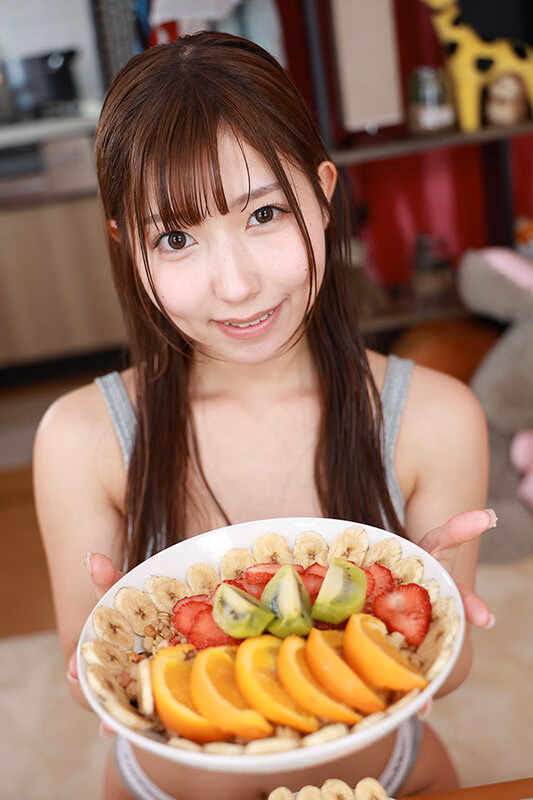 【VR】これぞ8K！究極の濡れ髪イチャラブ同棲生活 ～濡れ髪と‘映え（ばえ）’とナマ中出しと～ 逢沢みゆ プレビュー画像 12